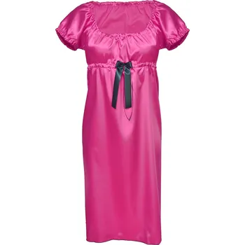 Sexy košilka dámská s mašlí a odhalenými rameny Anabel Barva: Růžová, Velikost: XS