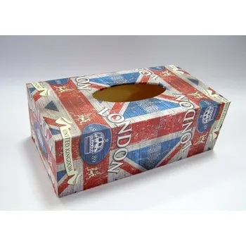 Krabice na papírové kapesníky - London