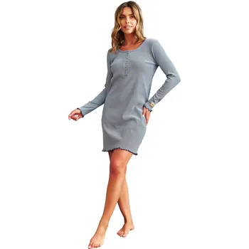 Dámské noční prádlo Noční košile DOCTOR NAP TM.7175 BLACKBERRY M 0