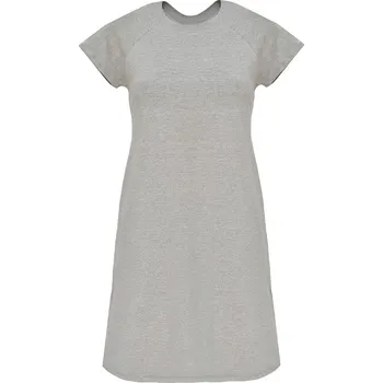 Viskózová košilka s krátkým rukávem a kulatým výstřihem Flora Barva: Šedá, Velikost: XS