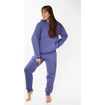 Dámská bavlněná tepláková souprava Randi Barva: Fialová, Velikost: 2XL