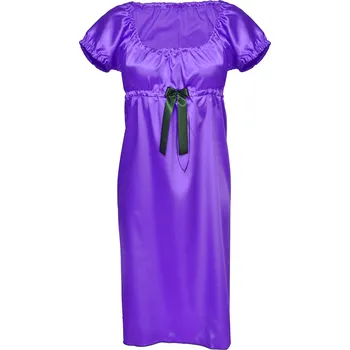 Sexy košilka dámská s mašlí a odhalenými rameny Anabel Barva: Fialová, Velikost: 3XL