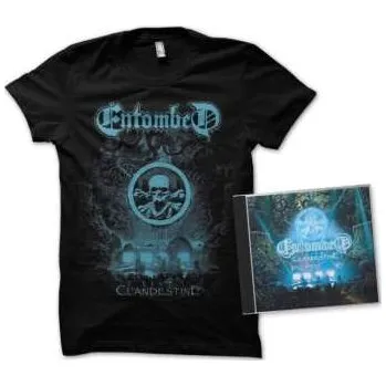 Zahraniční hudba CD Entombed: Clandestine: Live (limited-edition + Shirt Xl) 2019