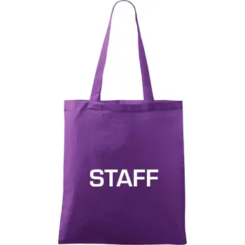 Staff - Taška bavlněná - 42 x 38 cm ( Fialová )