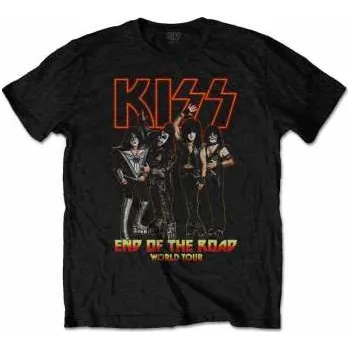 Pánské oblečení Merch Kiss: Tričko End Of The Road Tour XL 2022