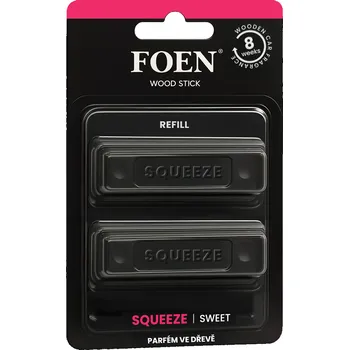 Vůně do auta Náhradní náplň Foen Wood Stick - Squeeze Refill
