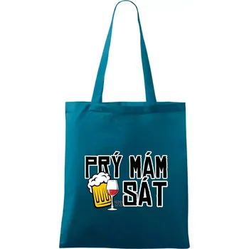 Prý mám 70 SÁT - Taška bavlněná - 42 x 38 cm ( Petrolejová )