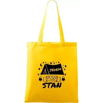 Jedem pod stan - Taška bavlněná - 42 x 38 cm ( Žlutá )