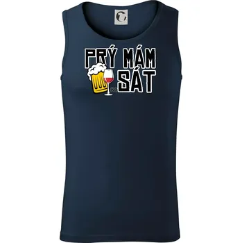 Prý mám 80 SÁT - Tílko pánské Core - 2XL ( Námořní modrá (velmi tmavá - téměř černá) )