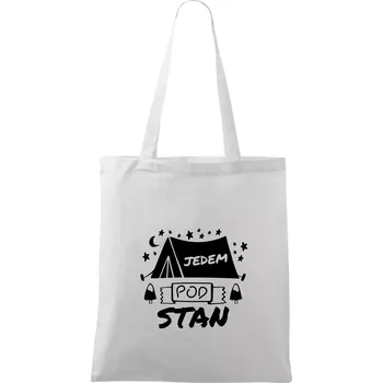 Jedem pod stan - Taška bavlněná - 42 x 38 cm ( Bílá )