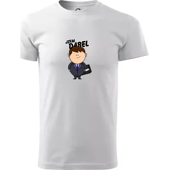 Pánské tričko Jsem ďábel obchoďák - Triko extra velké (5-8XL) - 6XL ( Bílá )