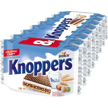 Čokoláda Knoppers 8 ks 200 g