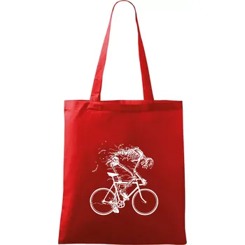 Gravel Bike - kostra - Taška bavlněná - 42 x 38 cm ( Červená )