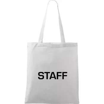 Staff - Taška bavlněná - 42 x 38 cm ( Bílá )
