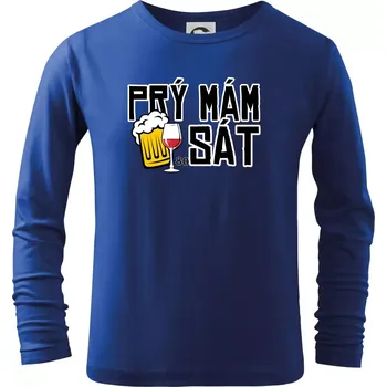 Chlapecké oblečení Prý mám 80 SÁT - Triko dětské Long Sleeve - 146 cm/10 let ( Královská modrá )