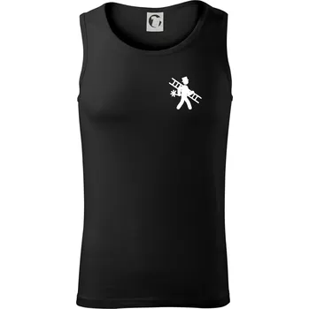 Kominík logo prso - Tílko pánské Core - XL ( Černá )