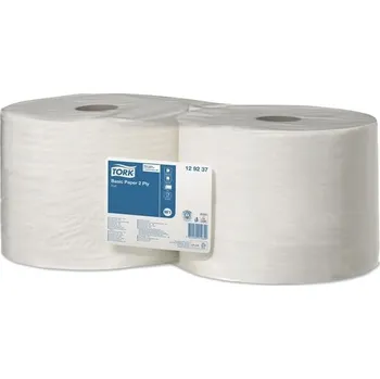 Papírový ručník Papírové ručníky Tork Basic - W1, 2vrstvé, 2 role