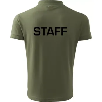 Pánská košile Staff - Polokošile pánská Pique Polo 203 - M ( Khaki )