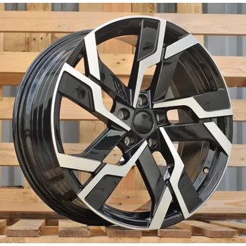 Alu kolo Alu kola Racing Line YF5696, 19x8 5x112 ET41, černá + leštění