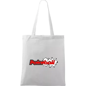 Paintball splash - Taška bavlněná - 42 x 38 cm ( Bílá )