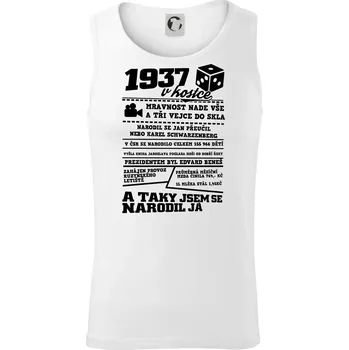 1937 v Kostce - Tílko pánské Core - L ( Bílá )