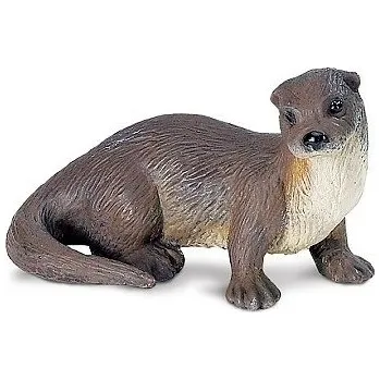 Dřevěná hračka SAFARI 291529 VYDRA ŘÍČNÍ