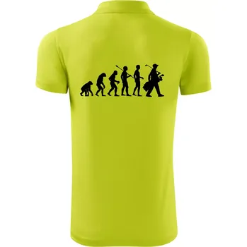 Pánská košile Evoluce golf - Muž - Polokošile Victory sportovní (dresovina) - XL ( Limetková )