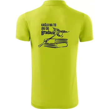 Pánská košile Kašlu na to, jdu do Bradavic - Polokošile Victory sportovní (dresovina) - XL ( Limetková )