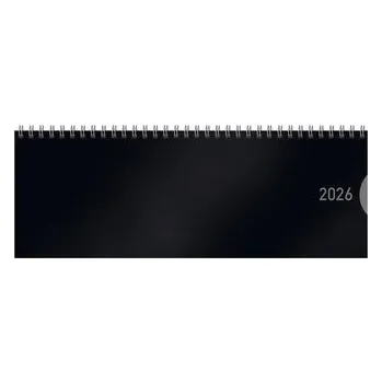 Tischquerkalender Classic Colourlux schwarz 2026 - Korsch Verlag