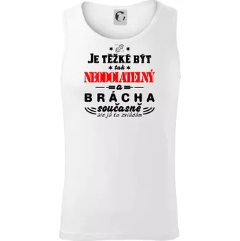 Je těžké být neodolatelný traktorista - Tílko pánské Core - M ( Bílá )