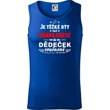 Je těžké být neodolatelný dědeček - Tílko pánské Core - M ( Královská modrá )