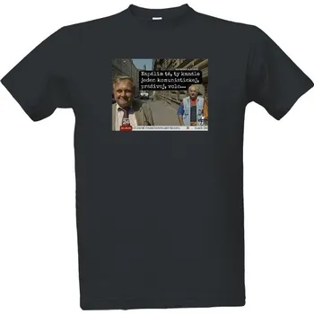 Tričko s potiskem Napálim tě, ty kanále pánské