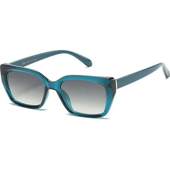 Sluneční brýle GISELLE dámské obdélníkové sluneční brýle Tyrkysové Giselle GSL22583s1