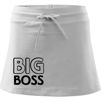 Dámské oblečení Big boss mini boss - Sportovní sukně - two in one - XS ( Bílá )