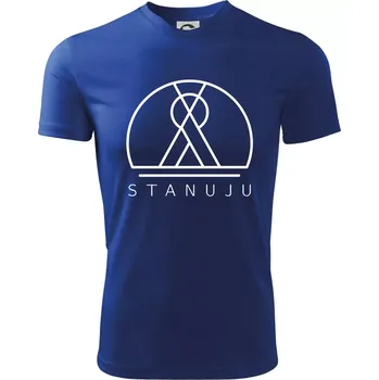 Ikona - stanuju - Dětské triko sportovní (dresovina) - 158 cm/12 let ( Královská modrá )