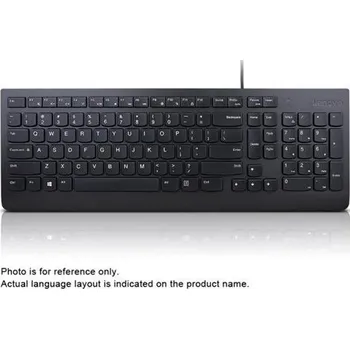 Klávesnice Lenovo klávesnice Essential Wired (Black) CZ/SK 4Y41C68691