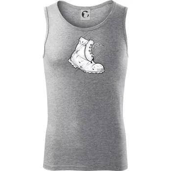 Boty do nepohody - Tílko pánské Core - L ( Tmavě šedý melír )