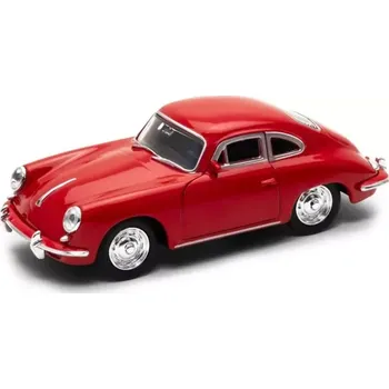 autíčko Welly Porsche 356 B 1:34 červené