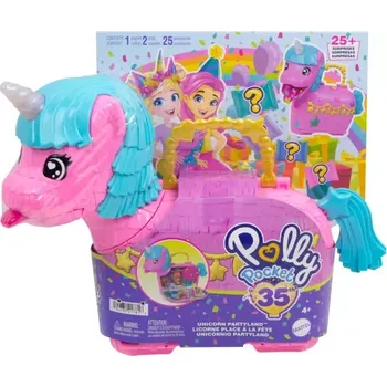 Mattel Polly Pocket Narozeniny jednorožce HYD96