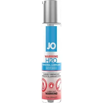 Lubrikační gel JO H2O vodní lubrikant s hřejivým efektem 30 ml