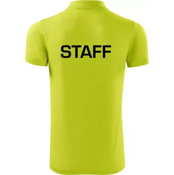 Pánská košile Staff - Polokošile Victory sportovní (dresovina) - S ( Limetková )