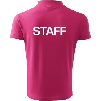 Pánská košile Staff - Polokošile pánská Pique Polo 203 - 2XL ( Purpurová )