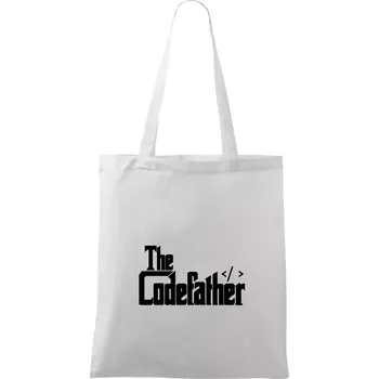 The codefather - Taška bavlněná - 42 x 38 cm ( Bílá )