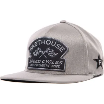Fasthouse Crown Hat Gray