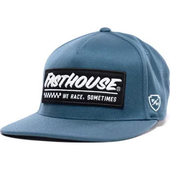 Fasthouse Emblem Hat Vintage Blue