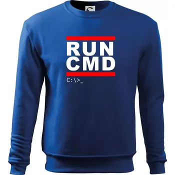 Run CMD - Mikina Essential dětská - 146 cm/10 let ( Královská modrá )