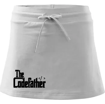 Dámská sukně The codefather - Sportovní sukně - two in one - L ( Bílá )