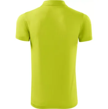Pánská košile Žluté tričko - Polokošile Victory sportovní (dresovina) - S ( Limetková )