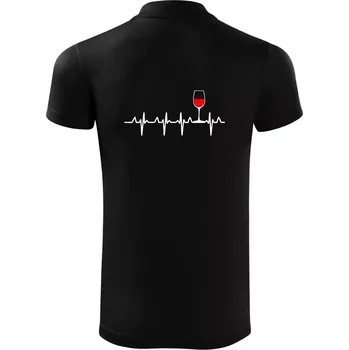 Pánská košile Víno ekg - Polokošile Victory sportovní (dresovina) - 2XL ( Černá )