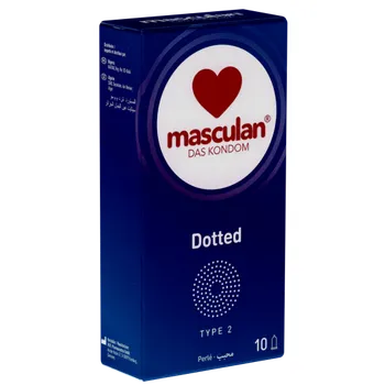 Kondom Masculan Dotted 10 ks